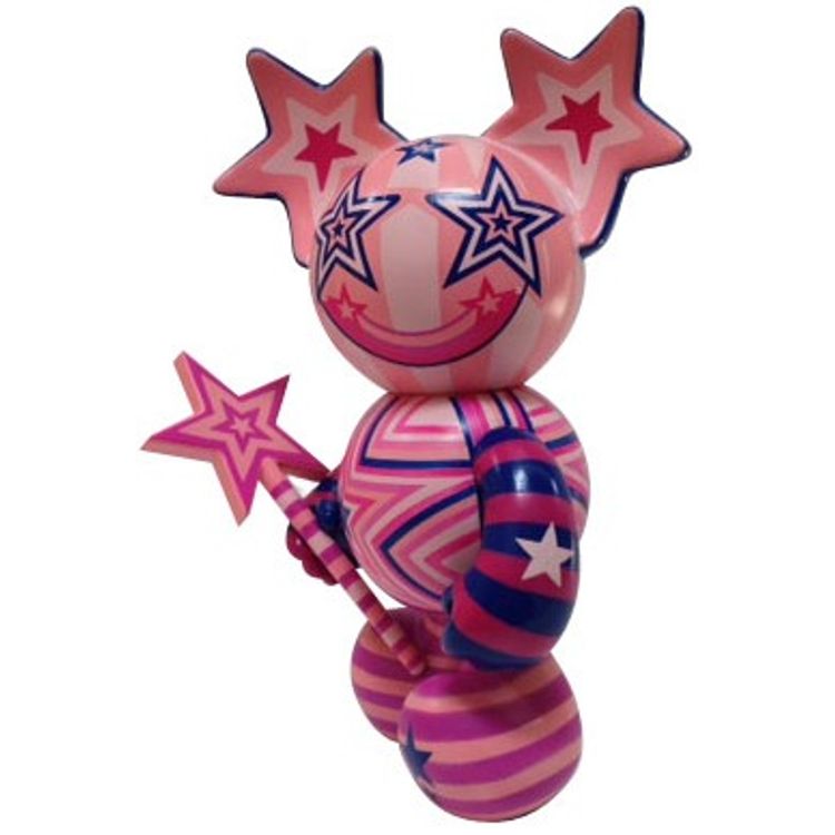 Starman - Pink/Blue by Queen Andrea