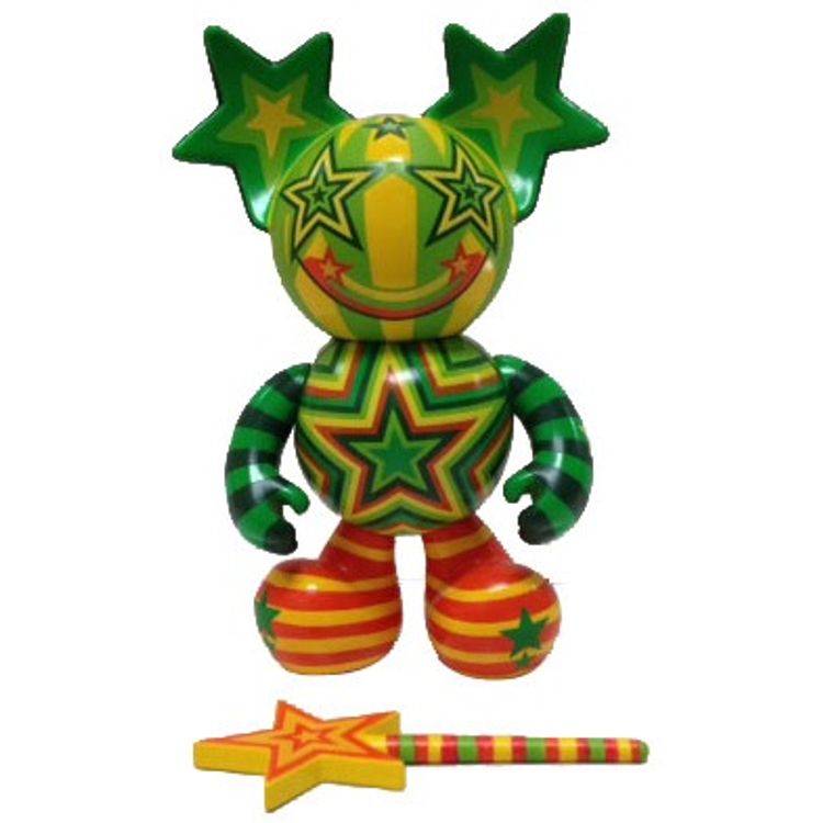 Starman - Green/Yellow by Queen Andrea