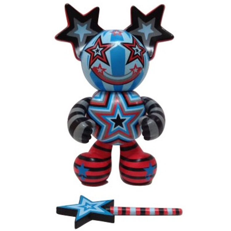 Starman - Black/Blue by Queen Andrea