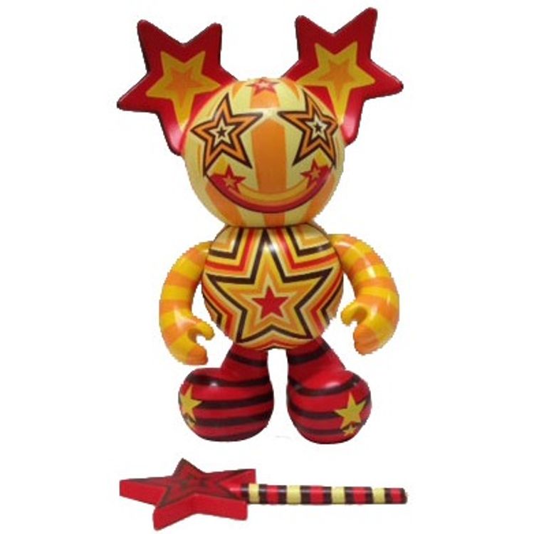 Starman - Orange/Red by Queen Andrea