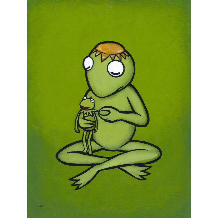 It Ain't Easy Being Green (The Kappa & Kermit/Yearning for the West) by Luke Chueh