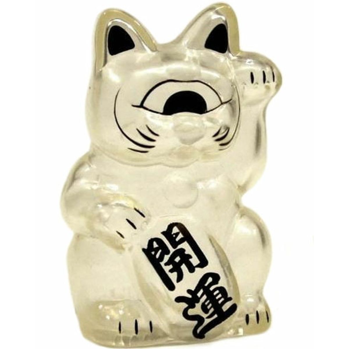 Mini Fortune Cat - Clear