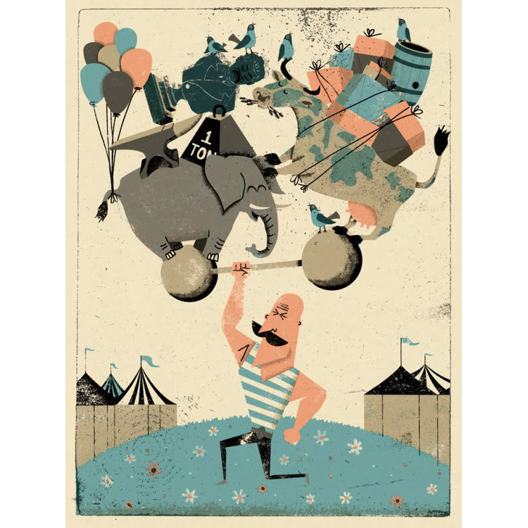 The Strongest Man On Earth by Doe Eyed Design