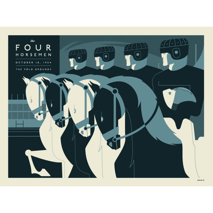 The Four Horsemen by Tom Whalen
