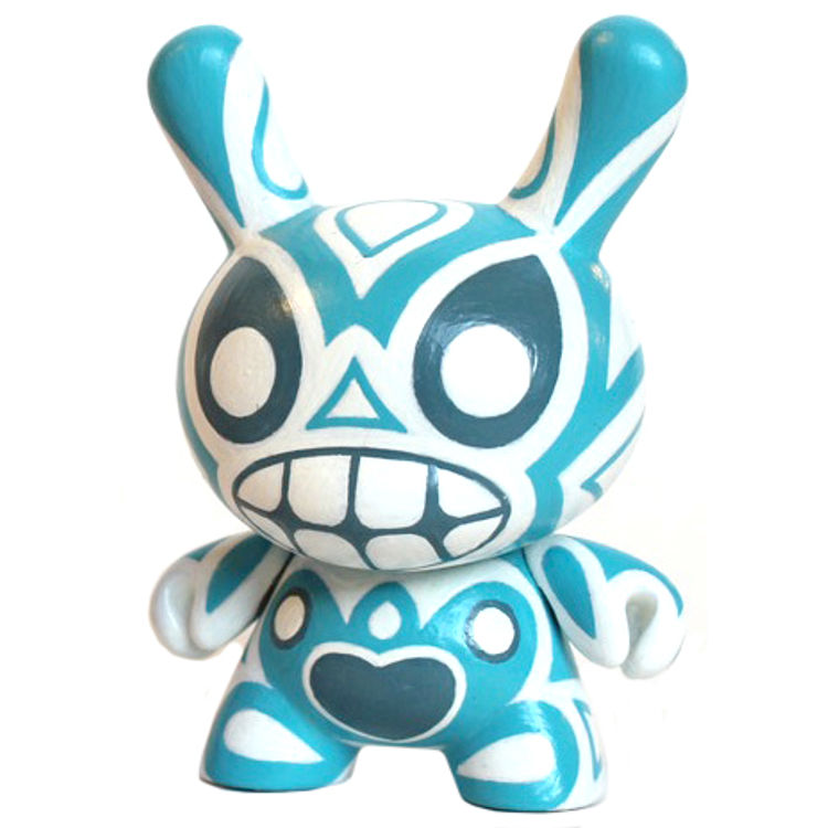 Grey Eye Totem Dunny - Blue by Reactor-88 (Ryan Crippen)