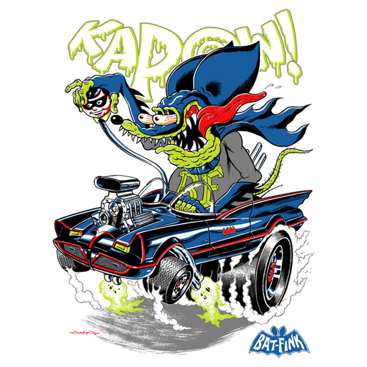 Bat-Fink by Jason Edmiston
