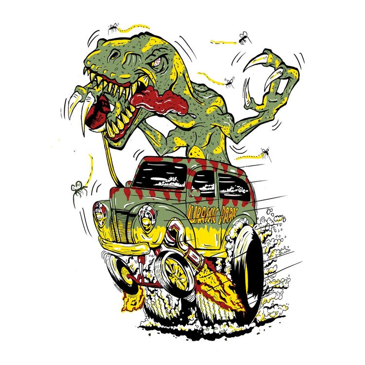 Jurassic Fink by Otto