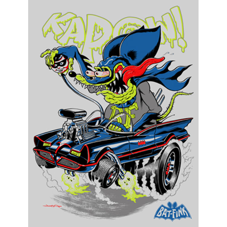 Bat-Fink - Silver Variant by Jason Edmiston