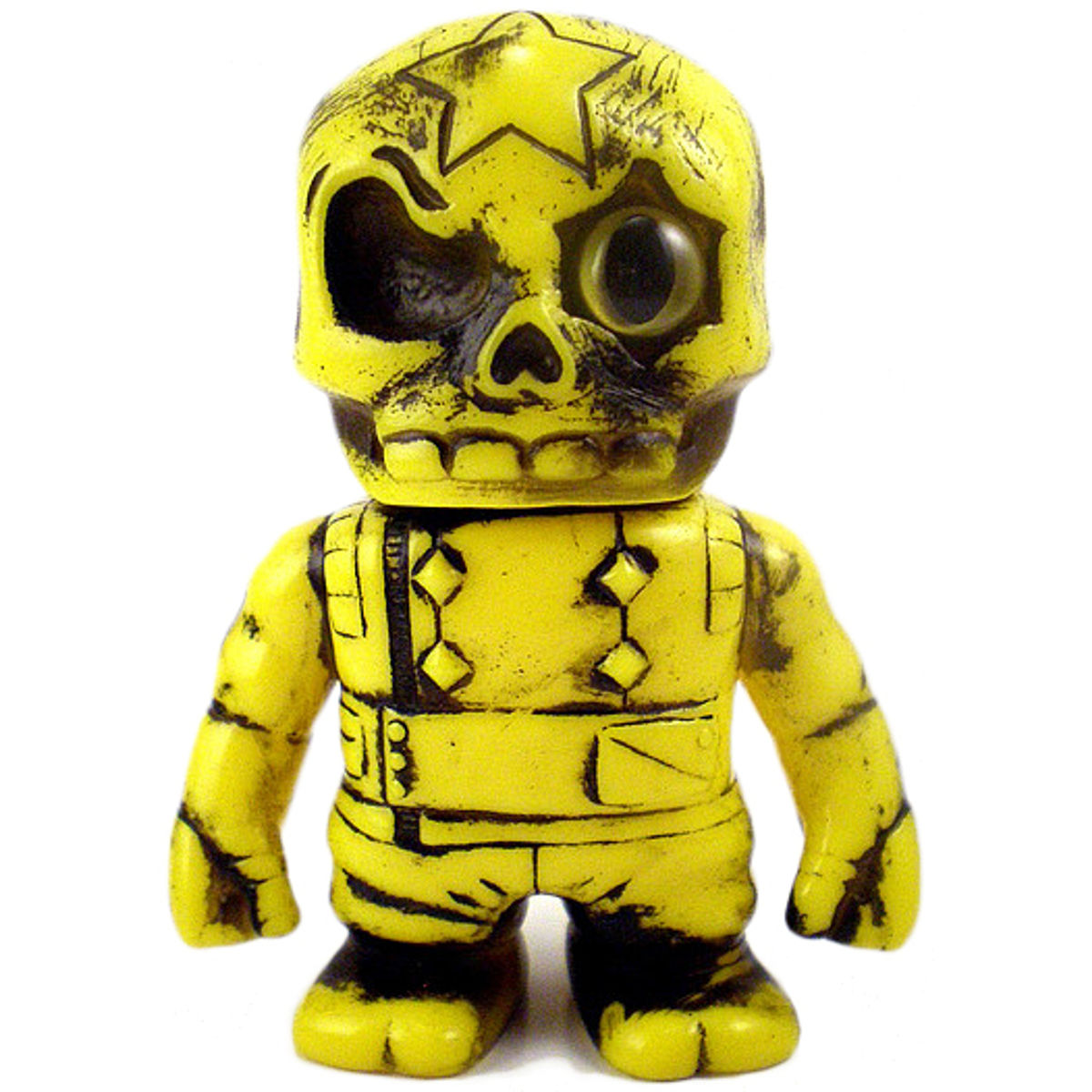 Mini Ryusei Ninja - Yellow w/ Black Rub