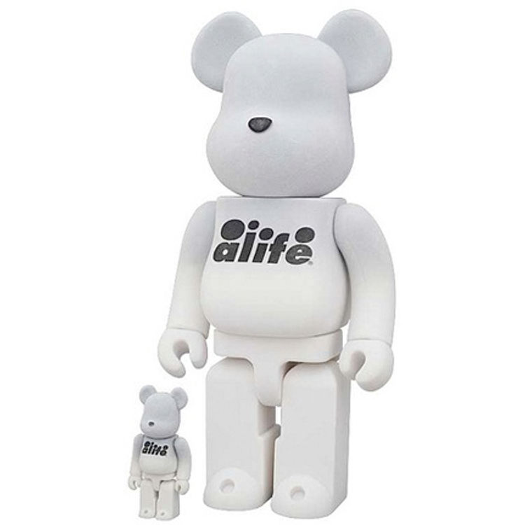 ALife Be@rbrick Flocked - Box Set by Medicom