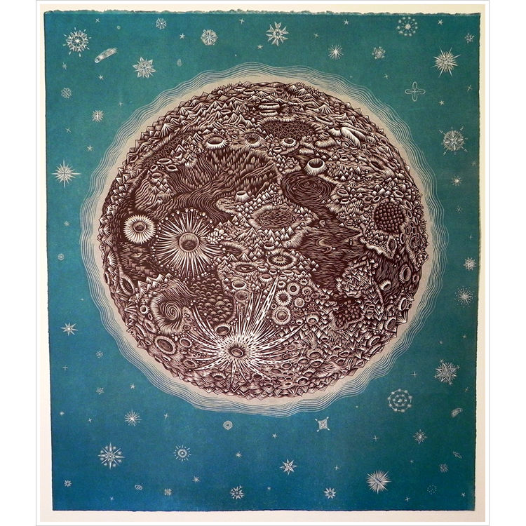 The Moon by Tugboat Printshop