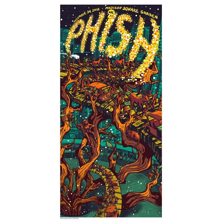 Phish - New York, NY 2012 by James Flames