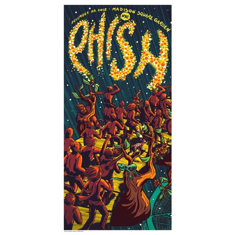 Phish - New York, NY 2012 by James Flames