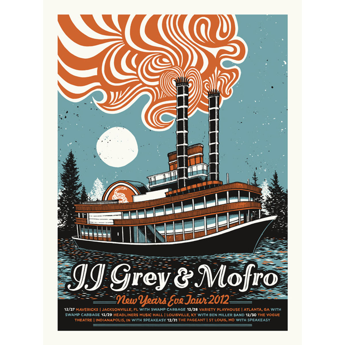 JJ Grey & Mofro - NYE 2012 Tour