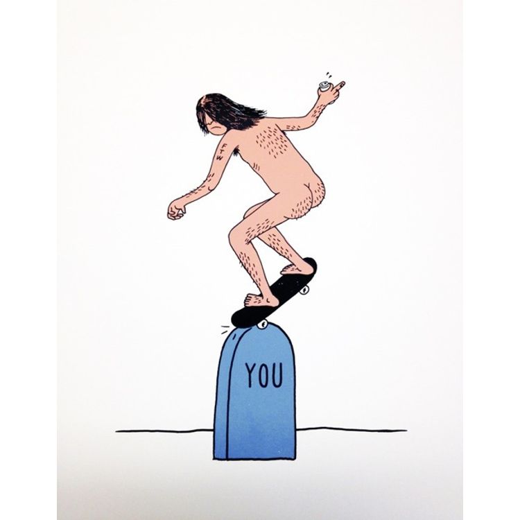 Skatebutt by Ryan Duggan