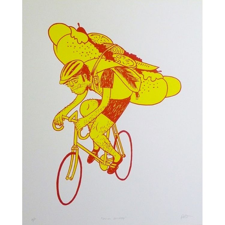 Special Delivery - Yellow/Red Edition by Ryan Duggan