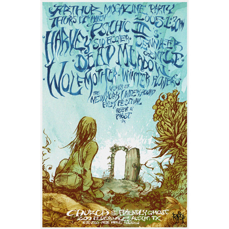 Wolfmother/Dead Meadows - Austin Tx, 2005 by Arik Roper
