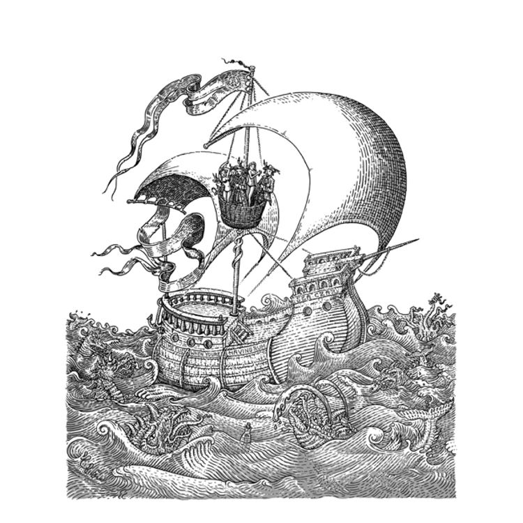 The Skull Ship by David Welker