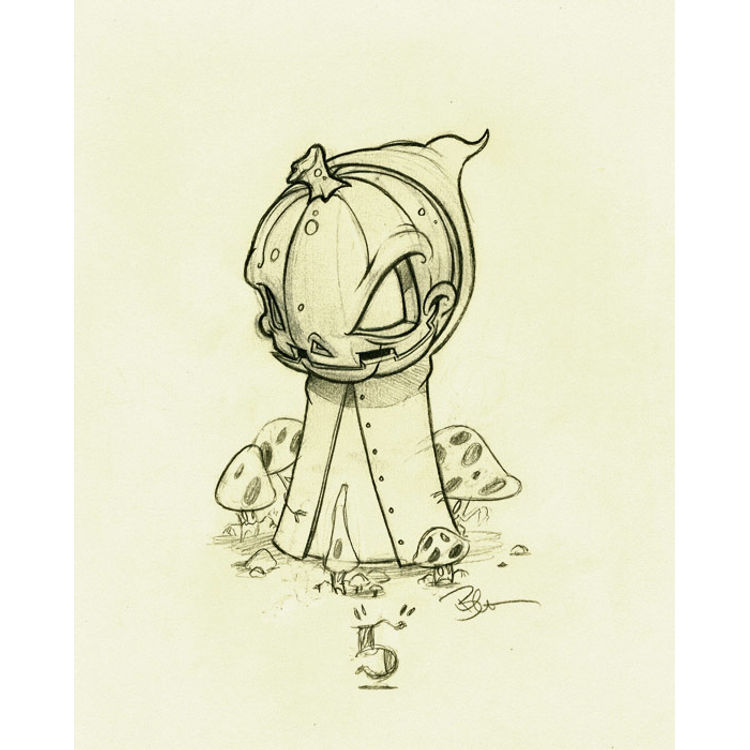 Jack O’ Greeter Sketch by Brandt Peters