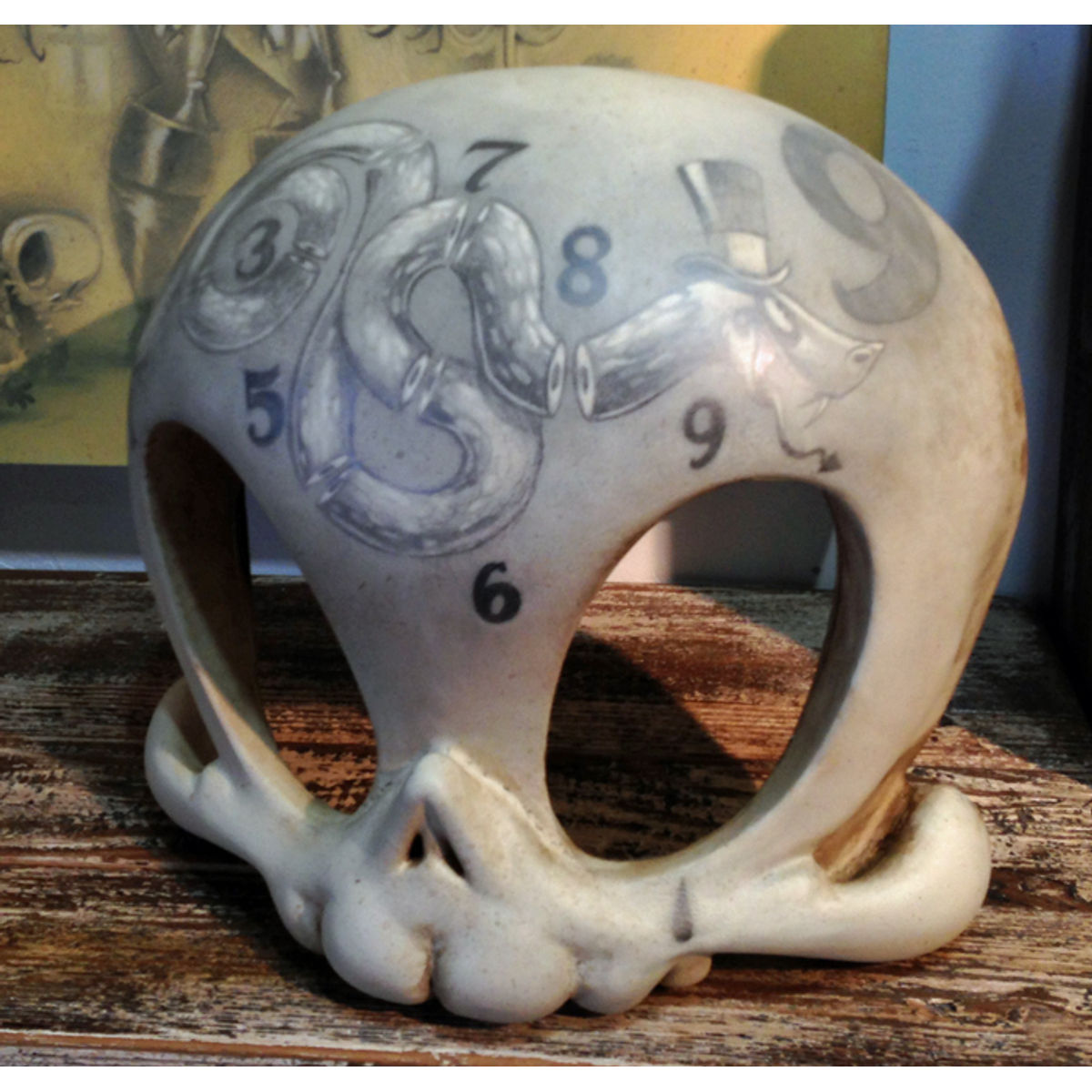 Snake Dissection Skelve Mask