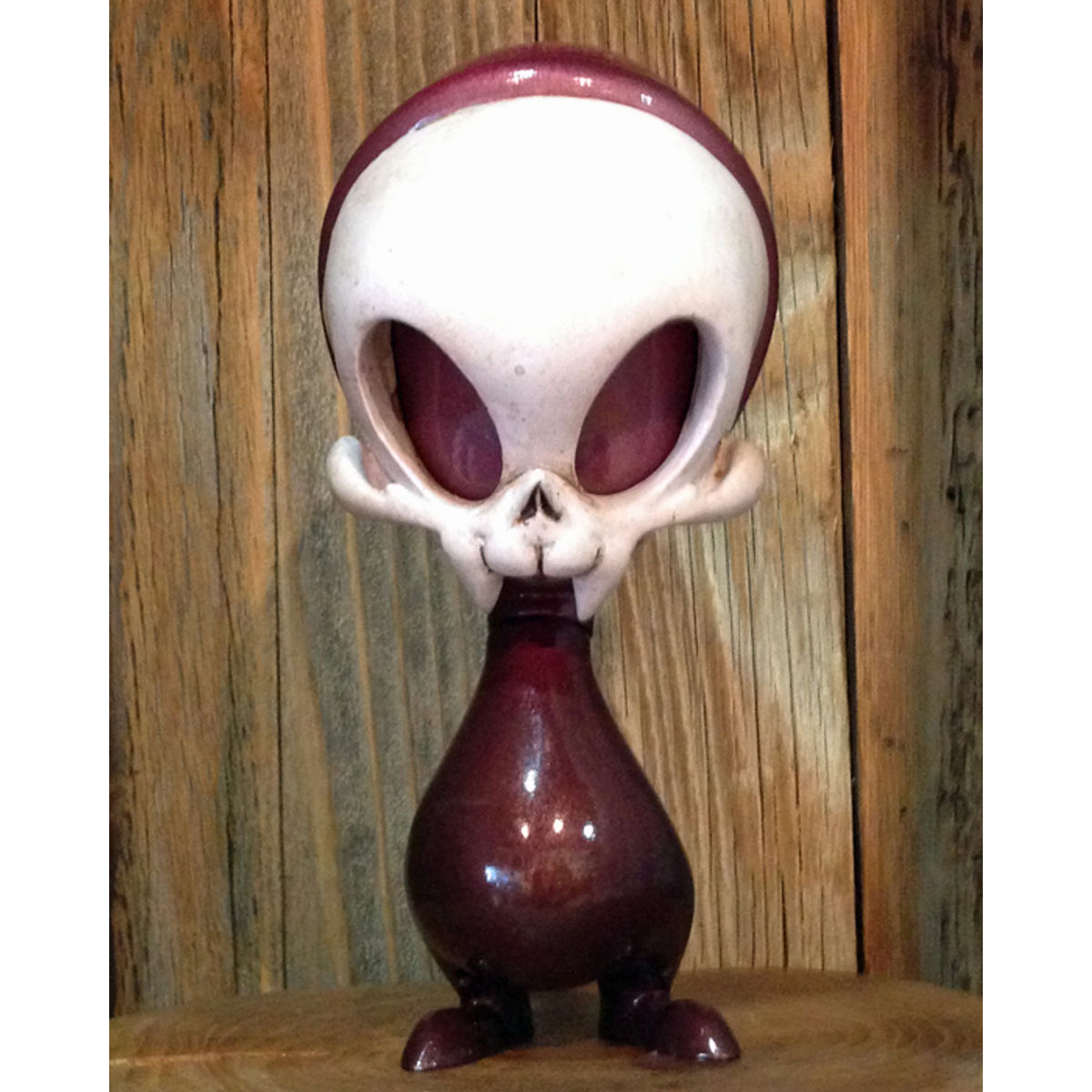 Crimson Filled Vamp Skelve