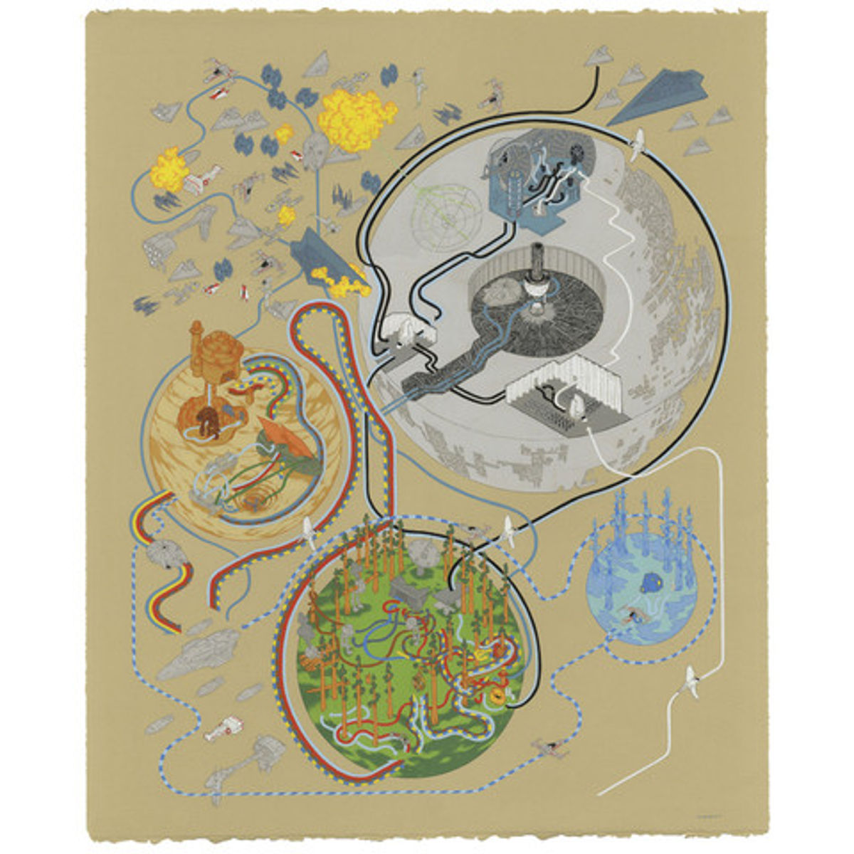 Paths Of Return - Print