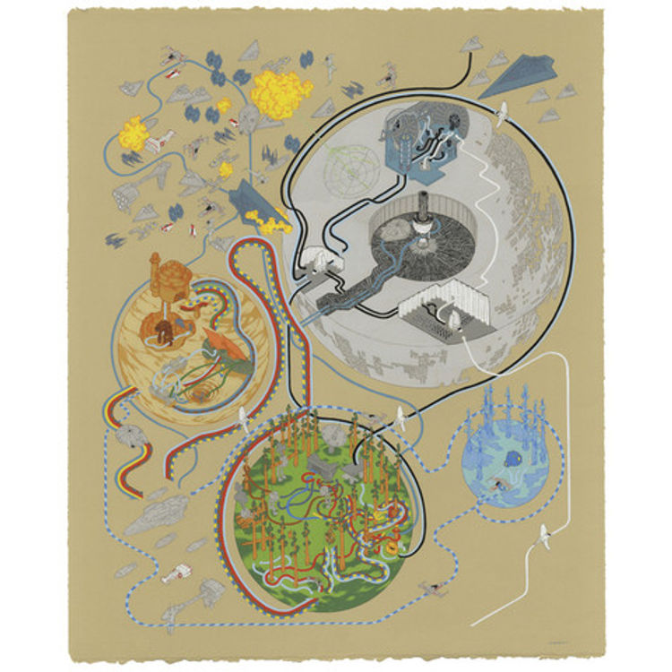 Paths Of Return - Print by Andrew DeGraff