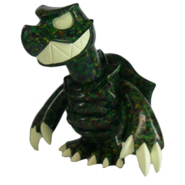 Skuttle - Green Camo Clear Bio (GID) by Touma