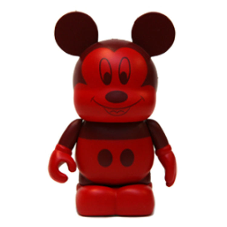 Red Tone Mickey (Combo Topper) by Thomas Scott