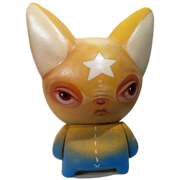 Golden Luchador by Kathie Olivas
