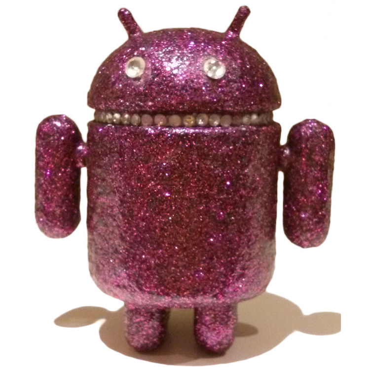 Android Glitter-Bots Collectible by Mostly Harmless