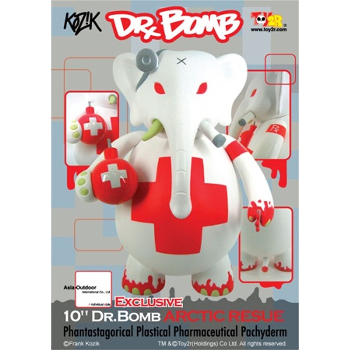 Dr.Bomb Arctic Rescue (Red)