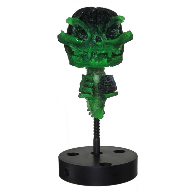 Budcat Skeleton - Green/Black by Scott Wilkowski