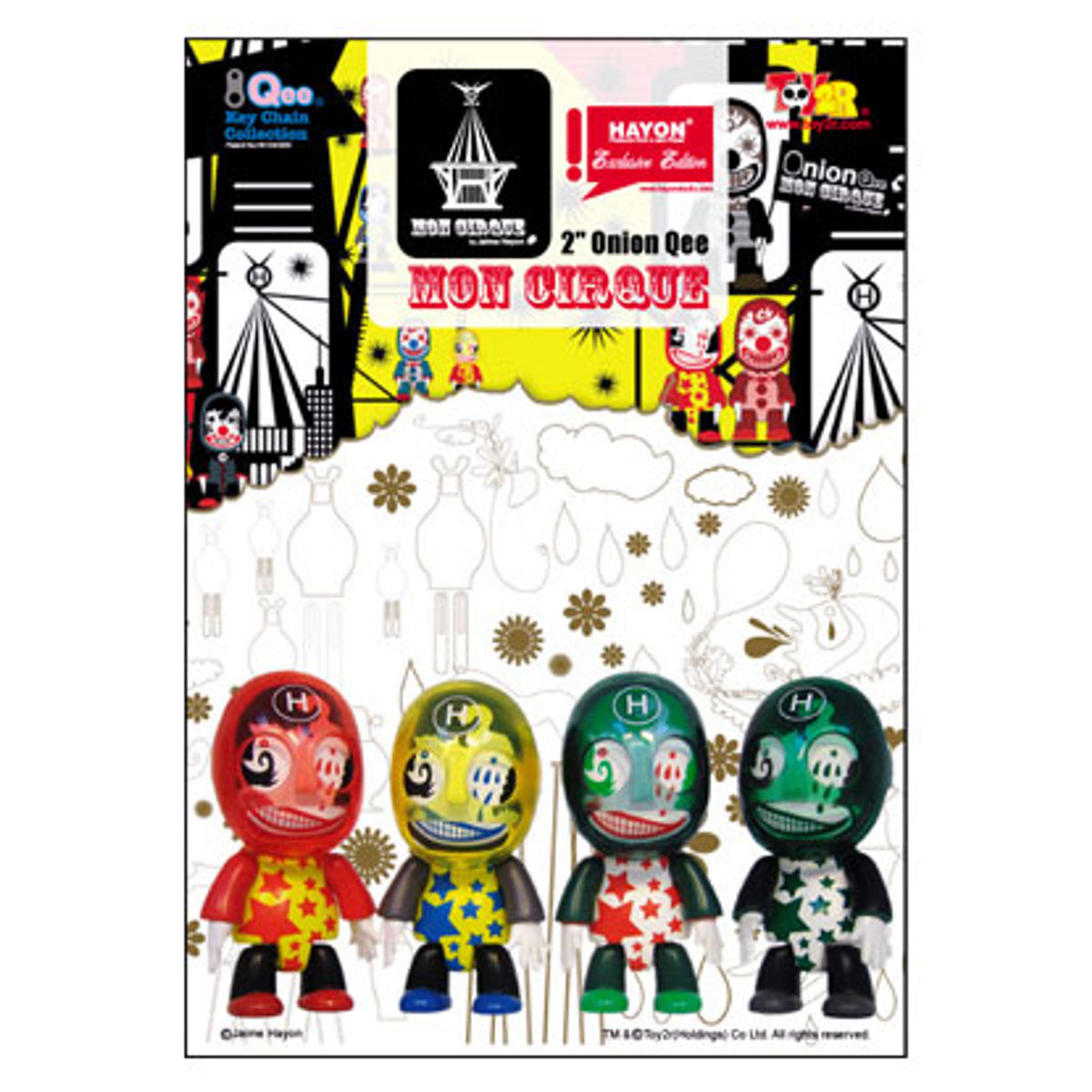 Mon Cirque Onion Qee - Green/Red