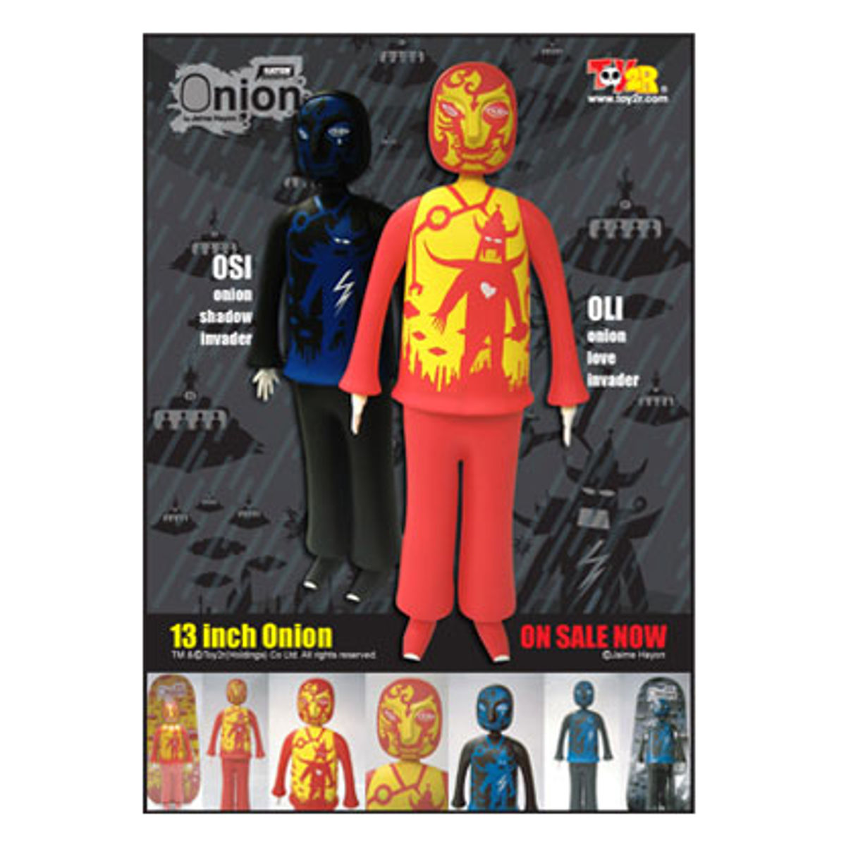 Onion Love Invader - Red