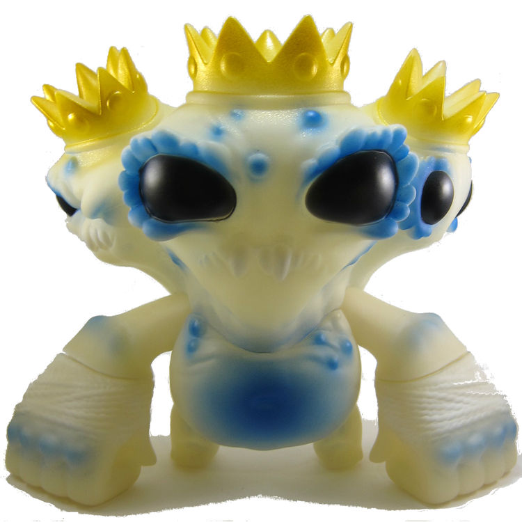 Triple Crown Monster - Blue/Glow Test Paint by Chris Ryniak