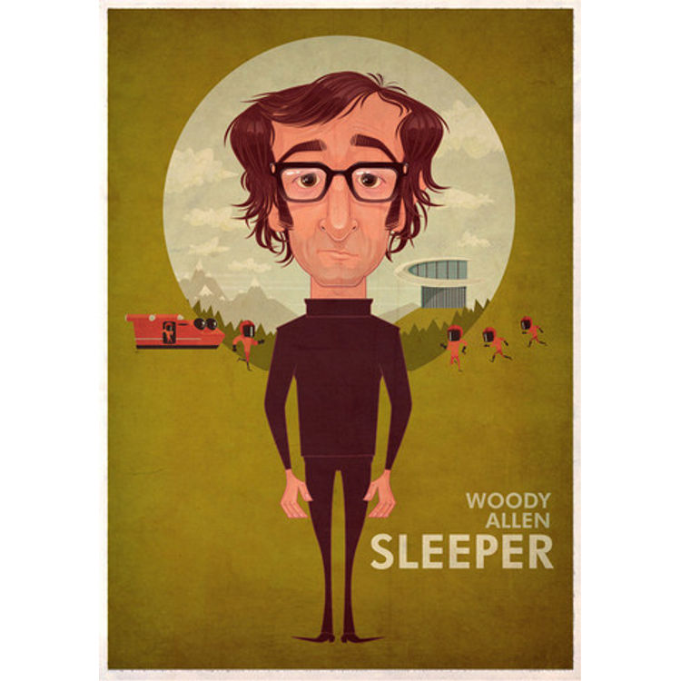 Woody Allen Sleeper by James Gilleard