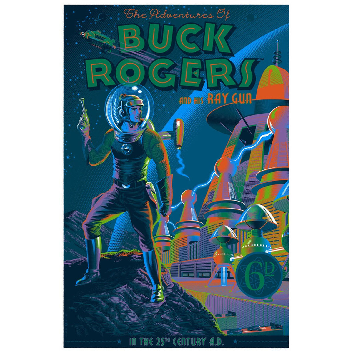 Buck Rogers and his Ray Gun - Variant