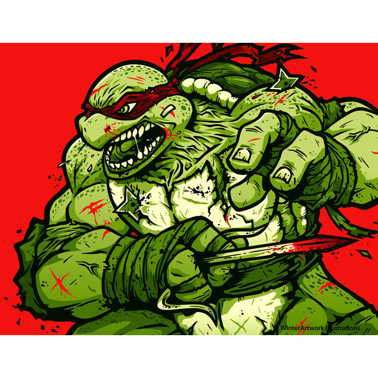 Raphael's Last Stand by WinterArtwork