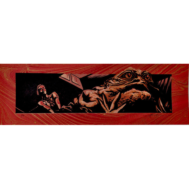 We Have Powerful Friends - Red Lava by AJ Masthay
