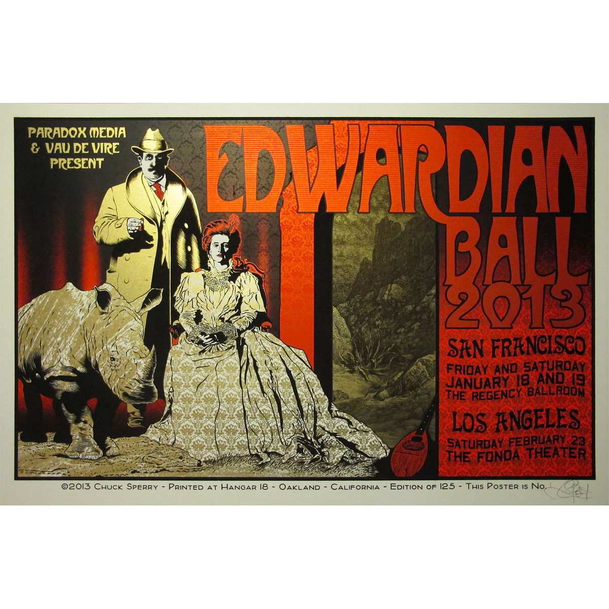 Edwardian Ball - San Francisco & Los Angeles, CA 2013