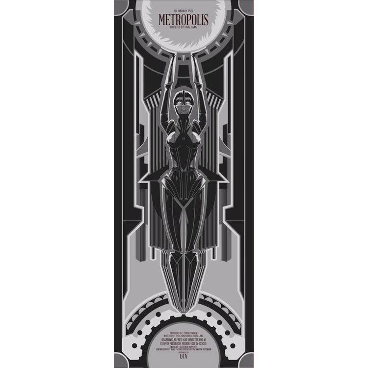 Metropolis - Silver by Ron Guyatt