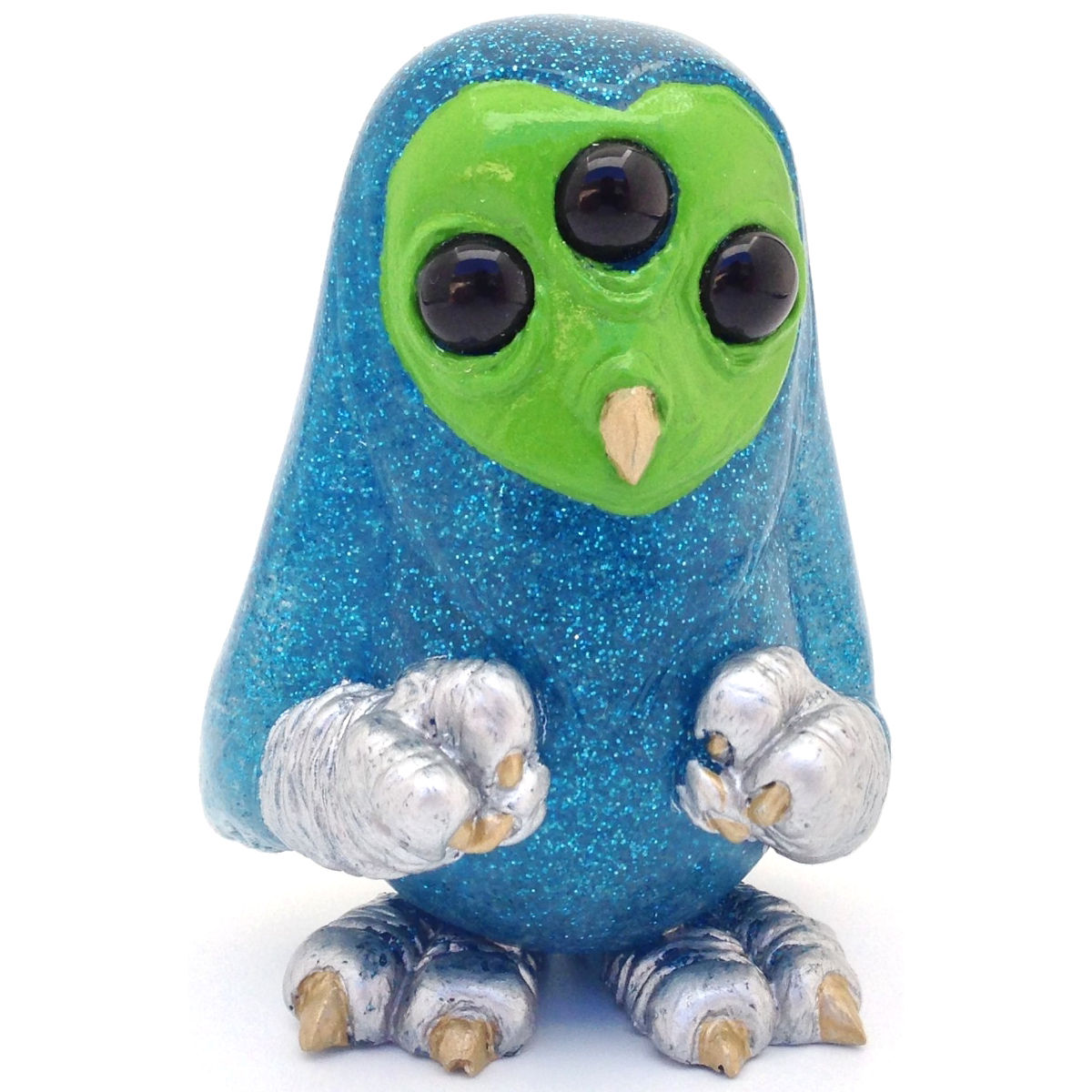 Mini Scowl - Blue Glitter