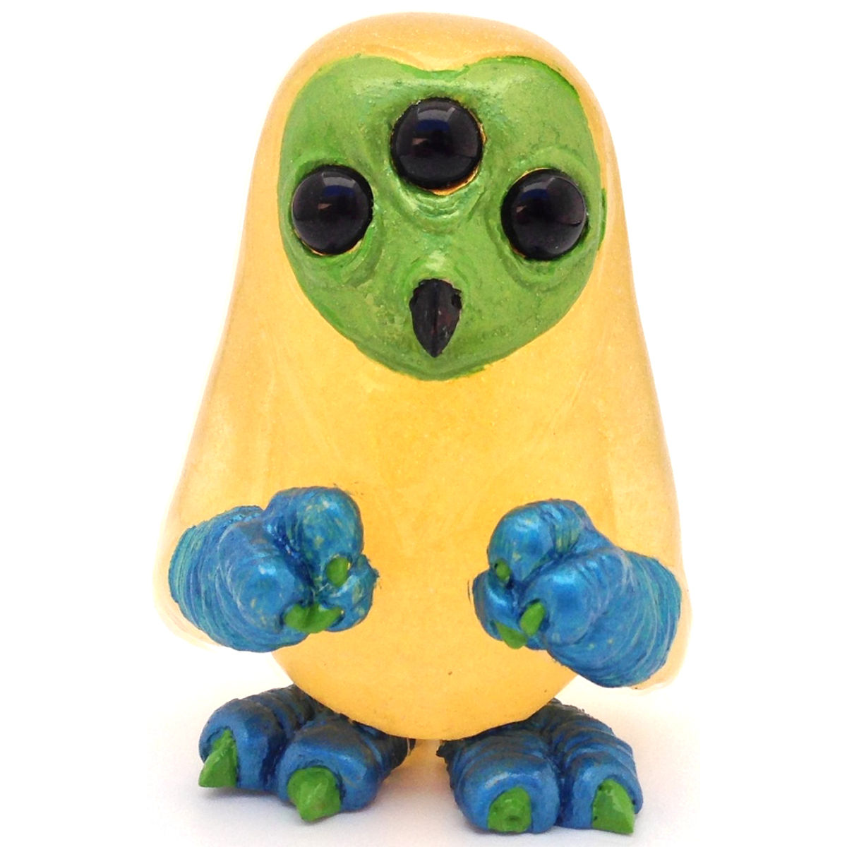 Mini Scowl - Yellow Glitter