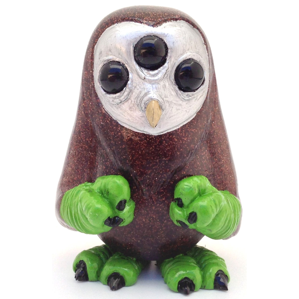 Mini Scowl - Brown Glitter