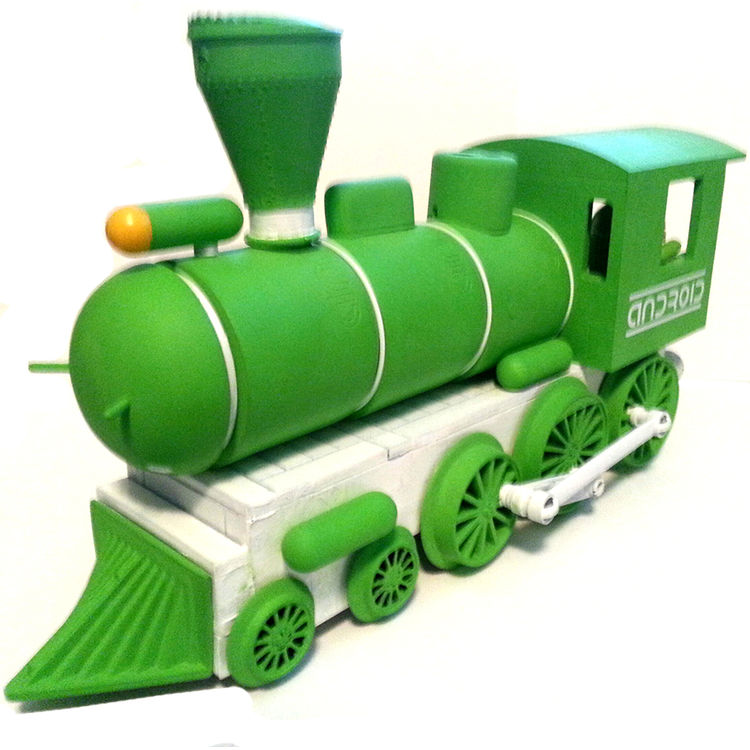 Android Train by Cricktopsy