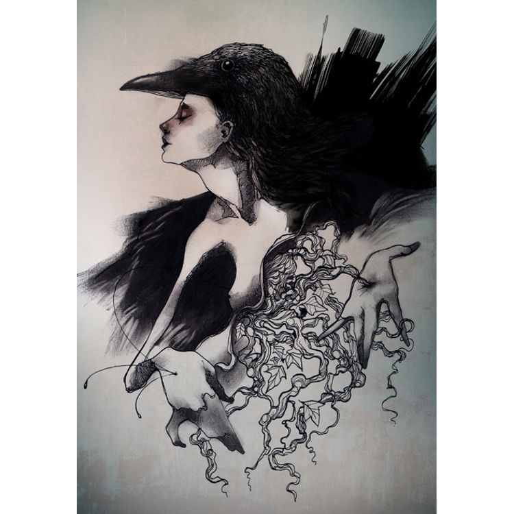 Crow Girl - Color by Craww