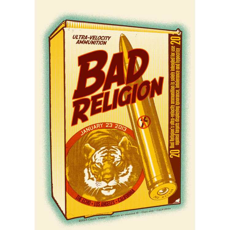 Bad Religion - Los Angeles, CA 2013 by Chuck Sperry