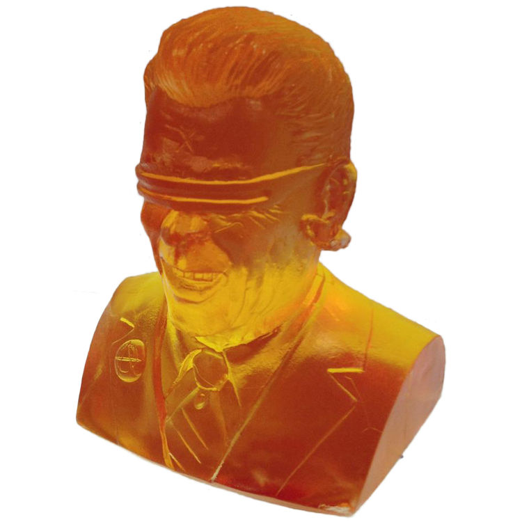 Gipper - Clear Orange by Frank Kozik