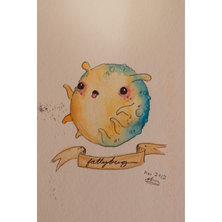 Fattybug Study by Sawdust Bear (Shing Yin Khor)